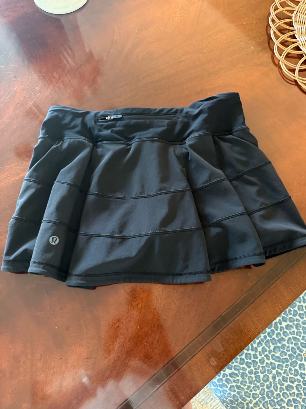 Lululemon Black Tennis Skirt